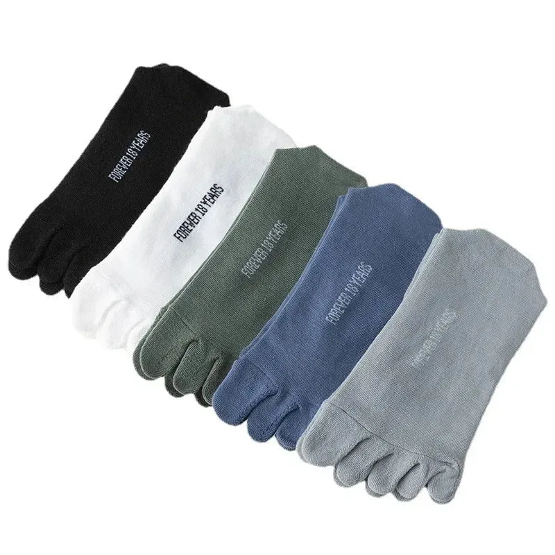 10pairs Men's Fashion Cotton Breathable Comfortable Ankle Socks, Men's Summer Socks