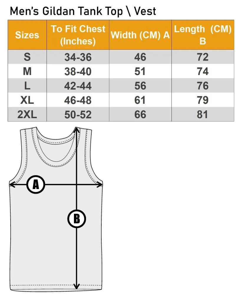 19 Year Wedding Anniversary 19th Rugby Mens Vest Tank Top