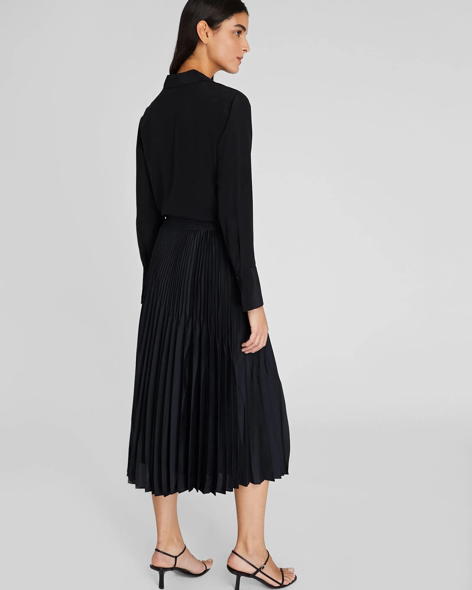 Angle Pleated Skirt