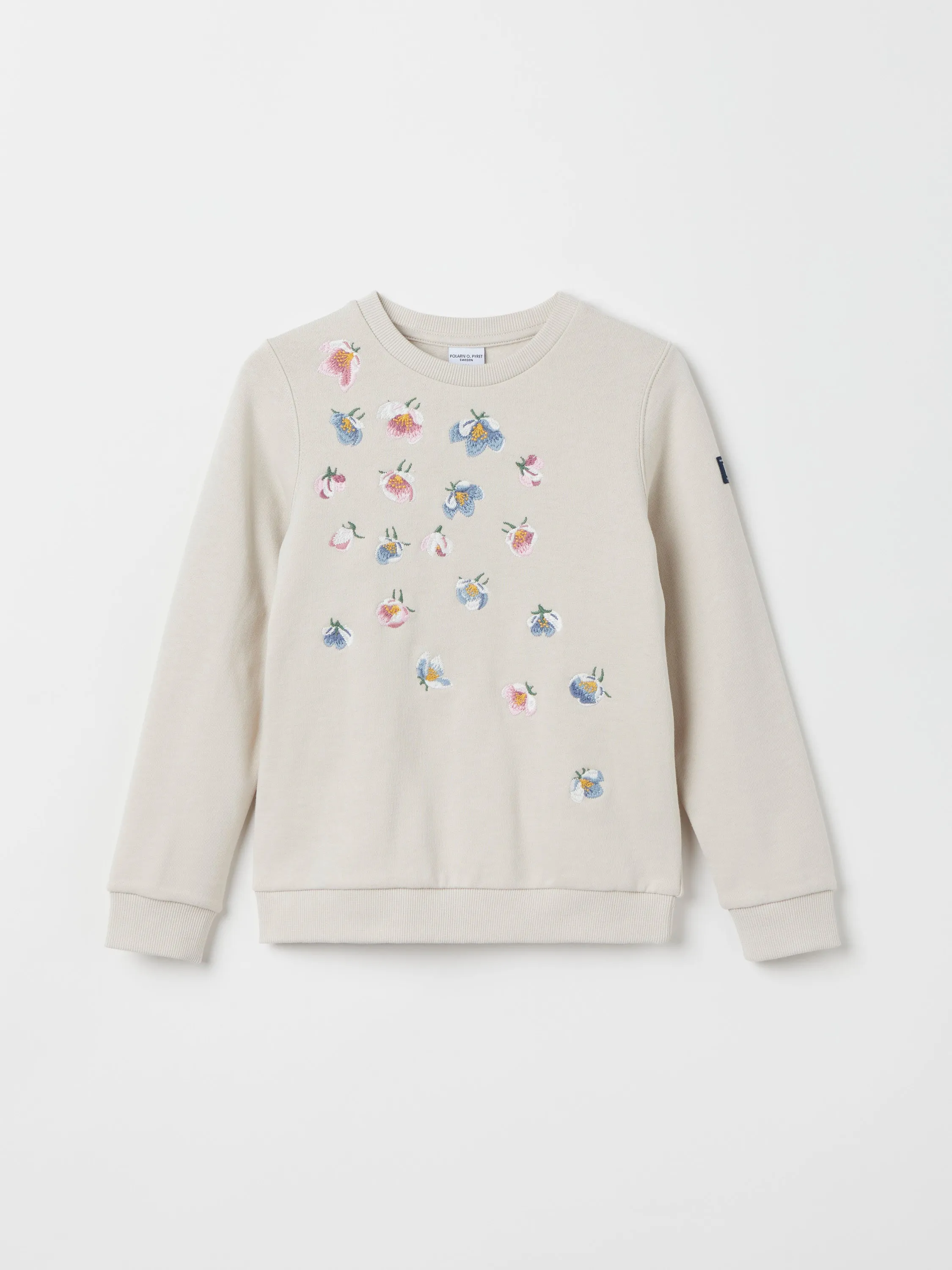 Apple Blossom Print Kids Sweatshirt