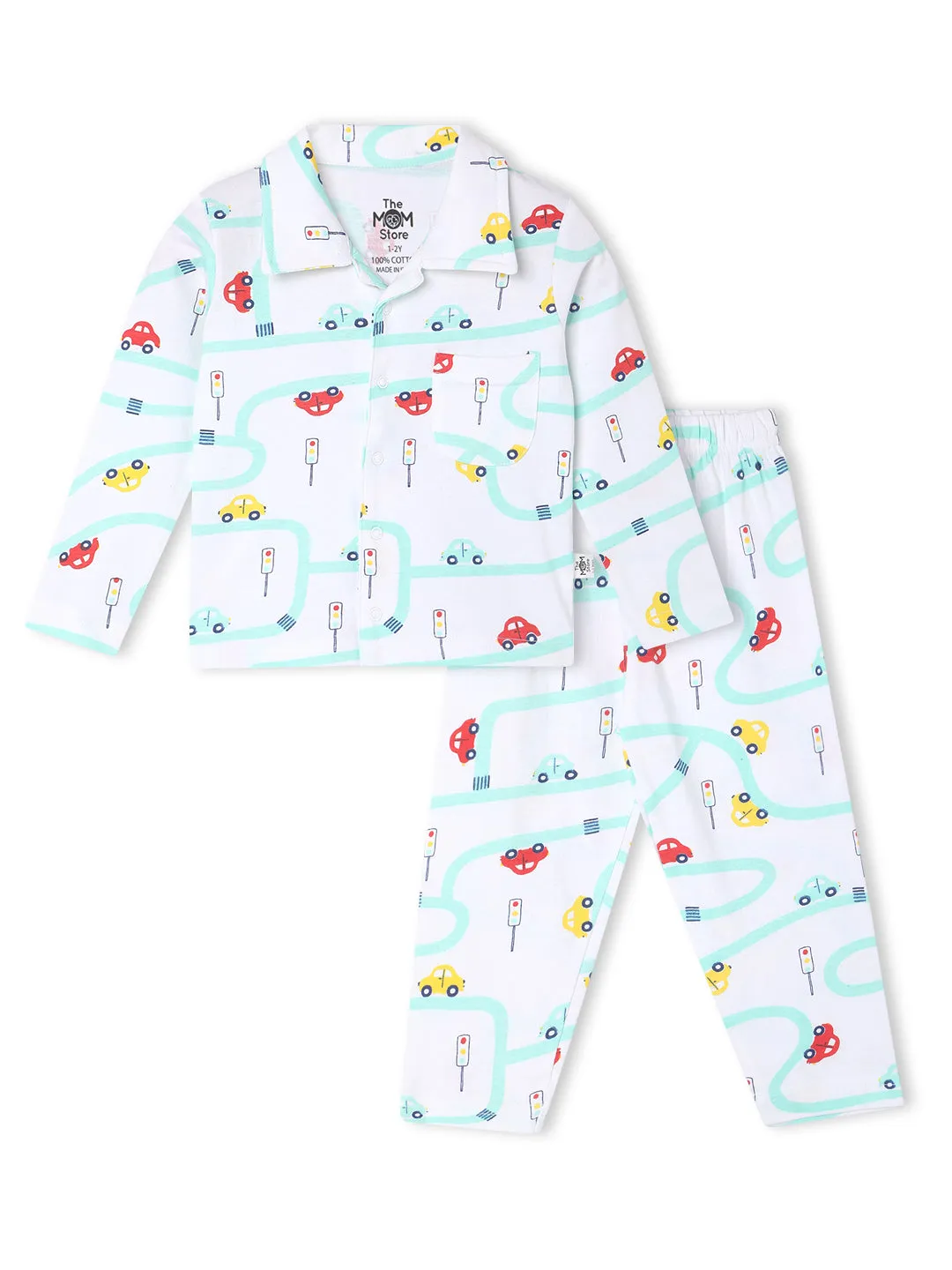 Baby and Kids Pajama Nightsuit Set - City Drive