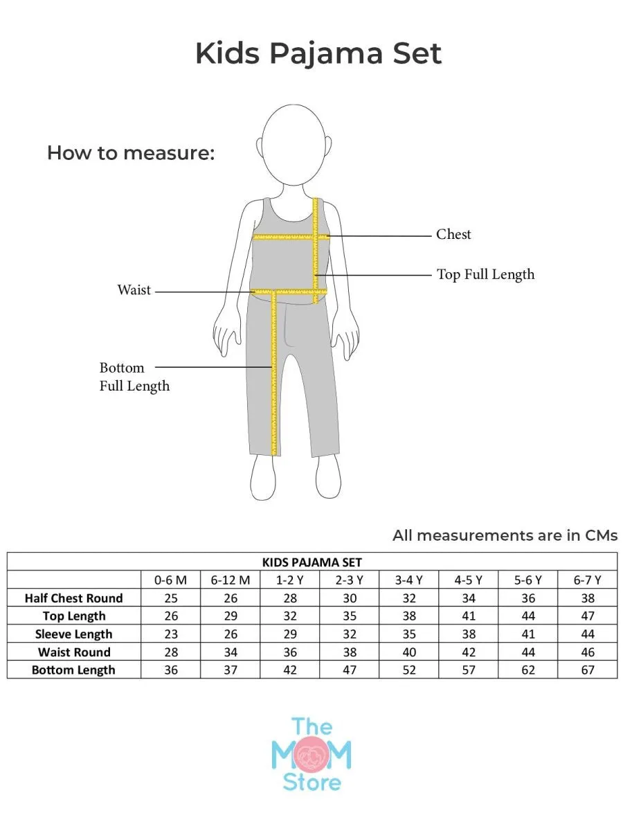 Baby and Kids Pajama Nightsuit Set - My Smoothie