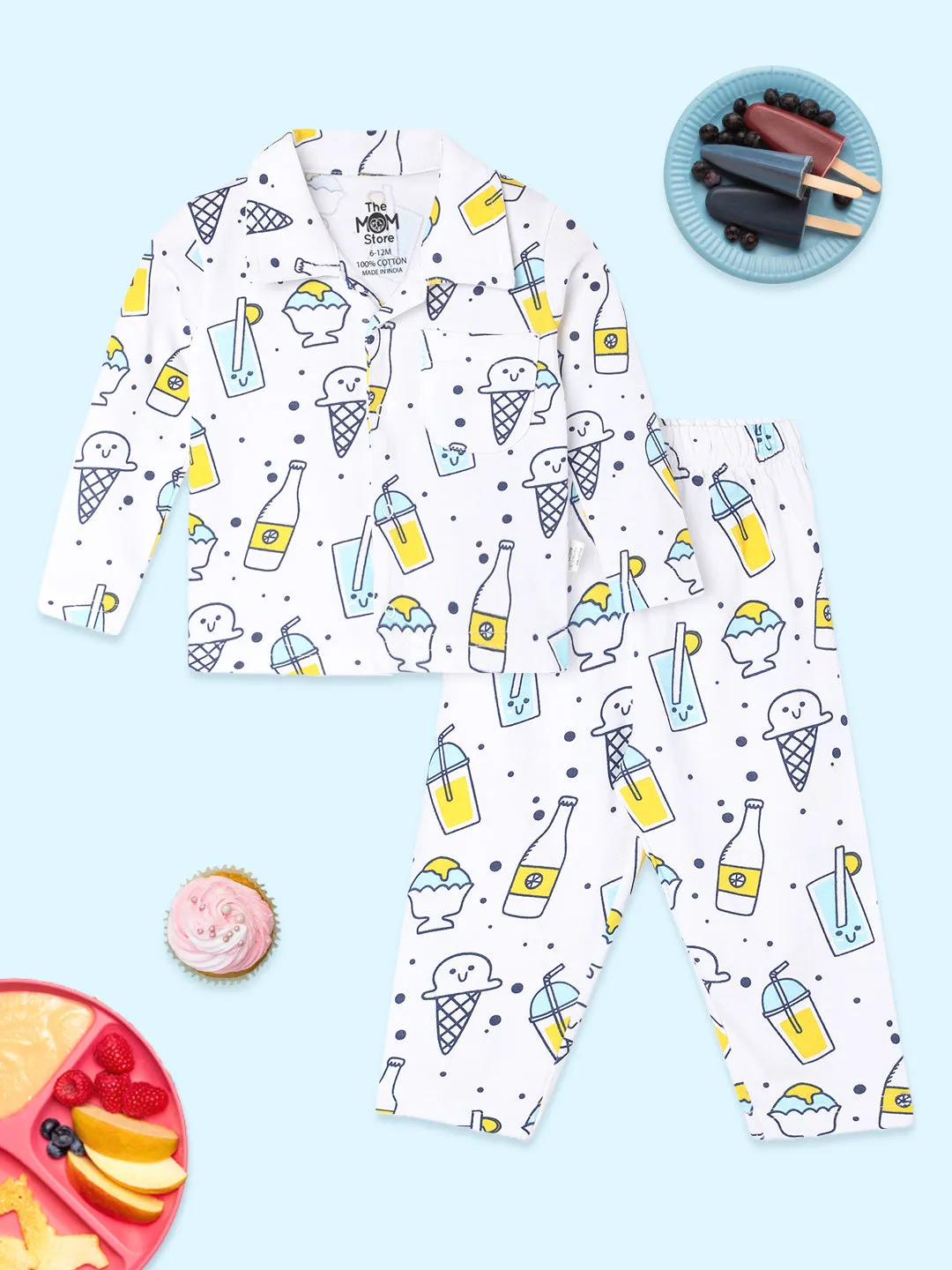 Baby and Kids Pajama Nightsuit Set - My Smoothie