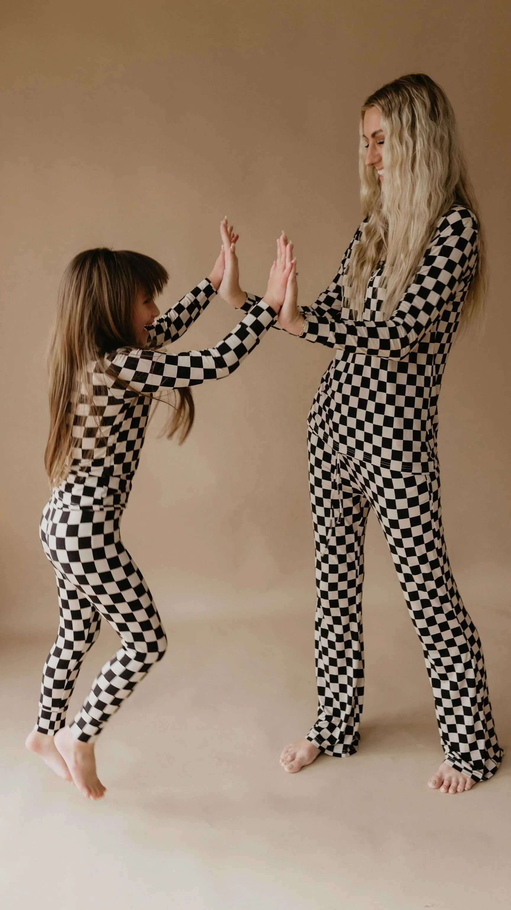 Black Checkered | Women's Bamboo Pajamas