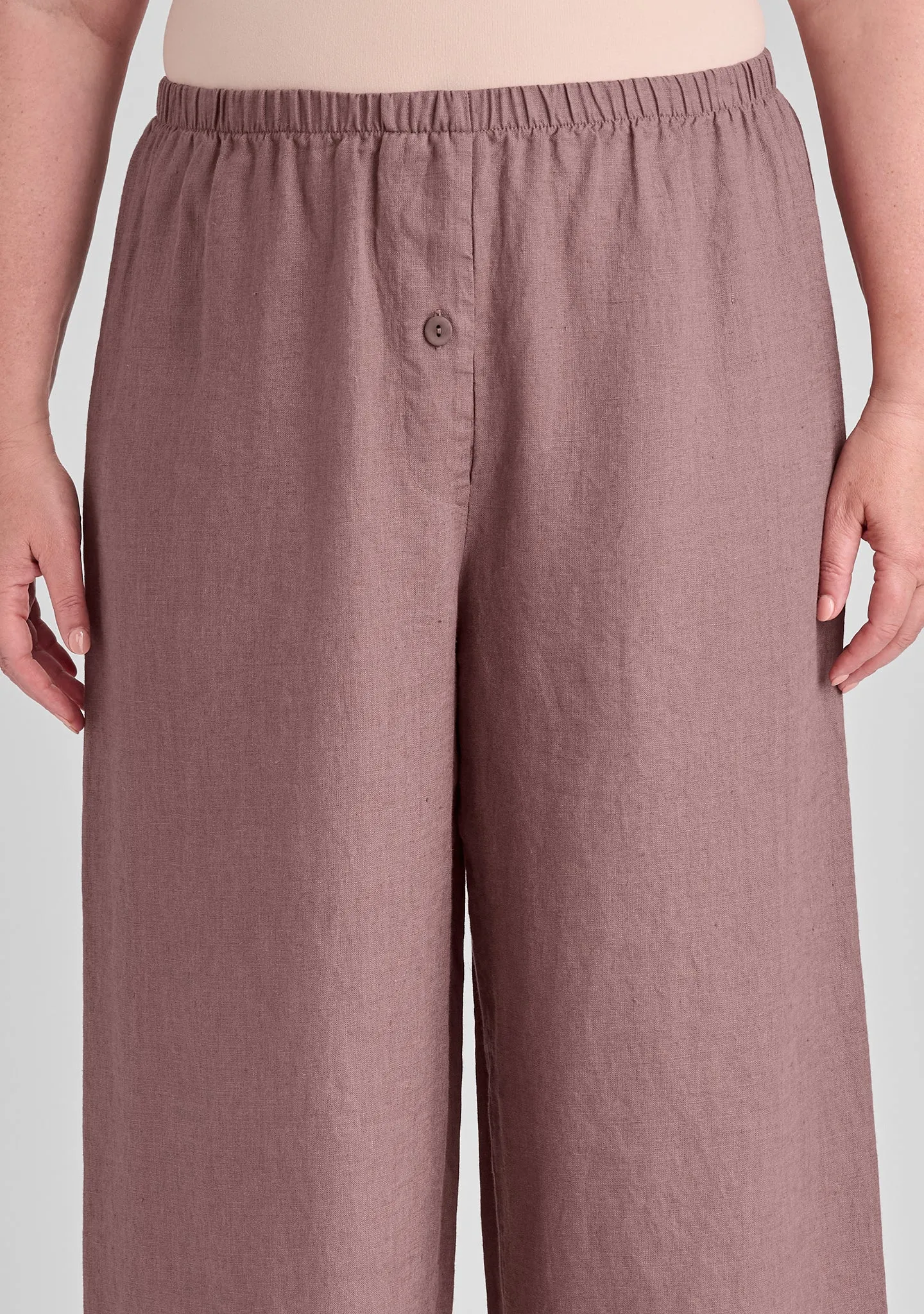 Boxd Down - Full Length Linen Pants