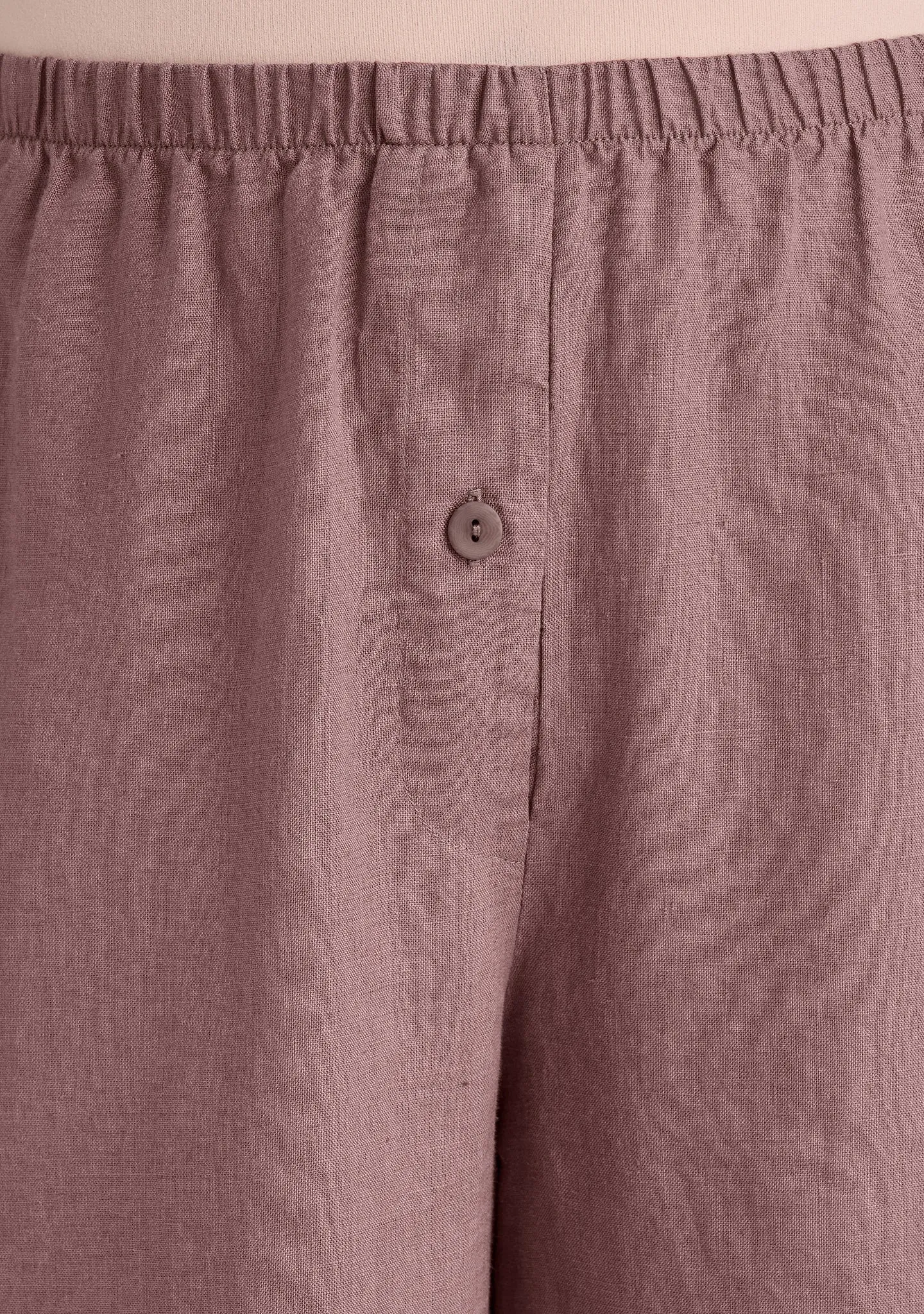 Boxd Down - Full Length Linen Pants