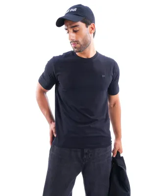 Bristol Black Solid T-Shirt