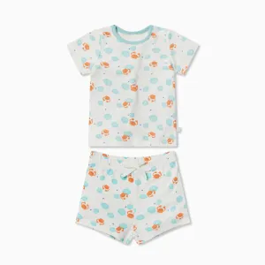 Crab & Shell Summer Pajama Set