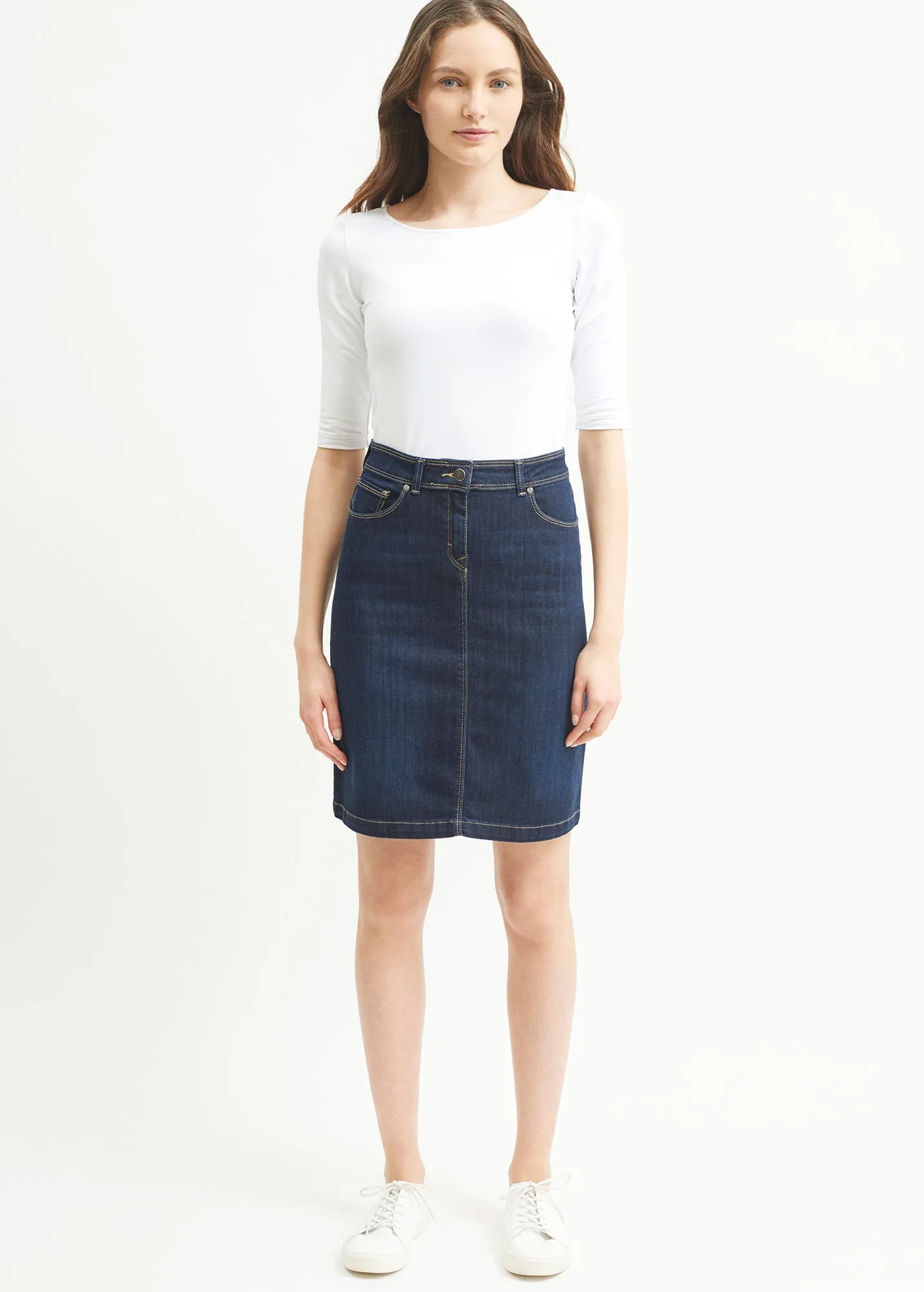 Elfy jean skirt - regular fit (JEAN DELAVE)