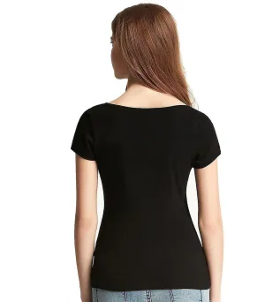 Fashion Line Women's T-Shirt (Newtops_M_Black)