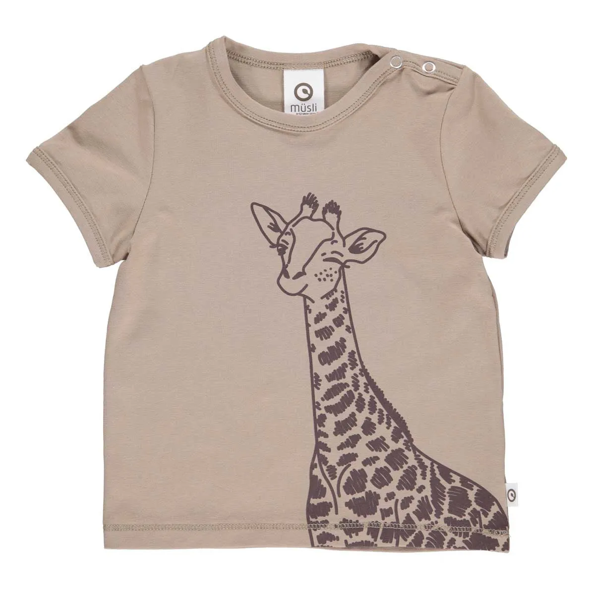 Giraffe short sleeve t-shirt: Size 12-18M