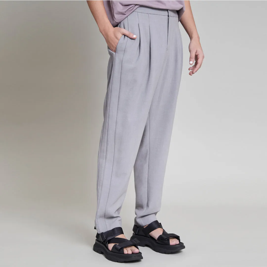 HAMILI PANTS SILVER GRAY