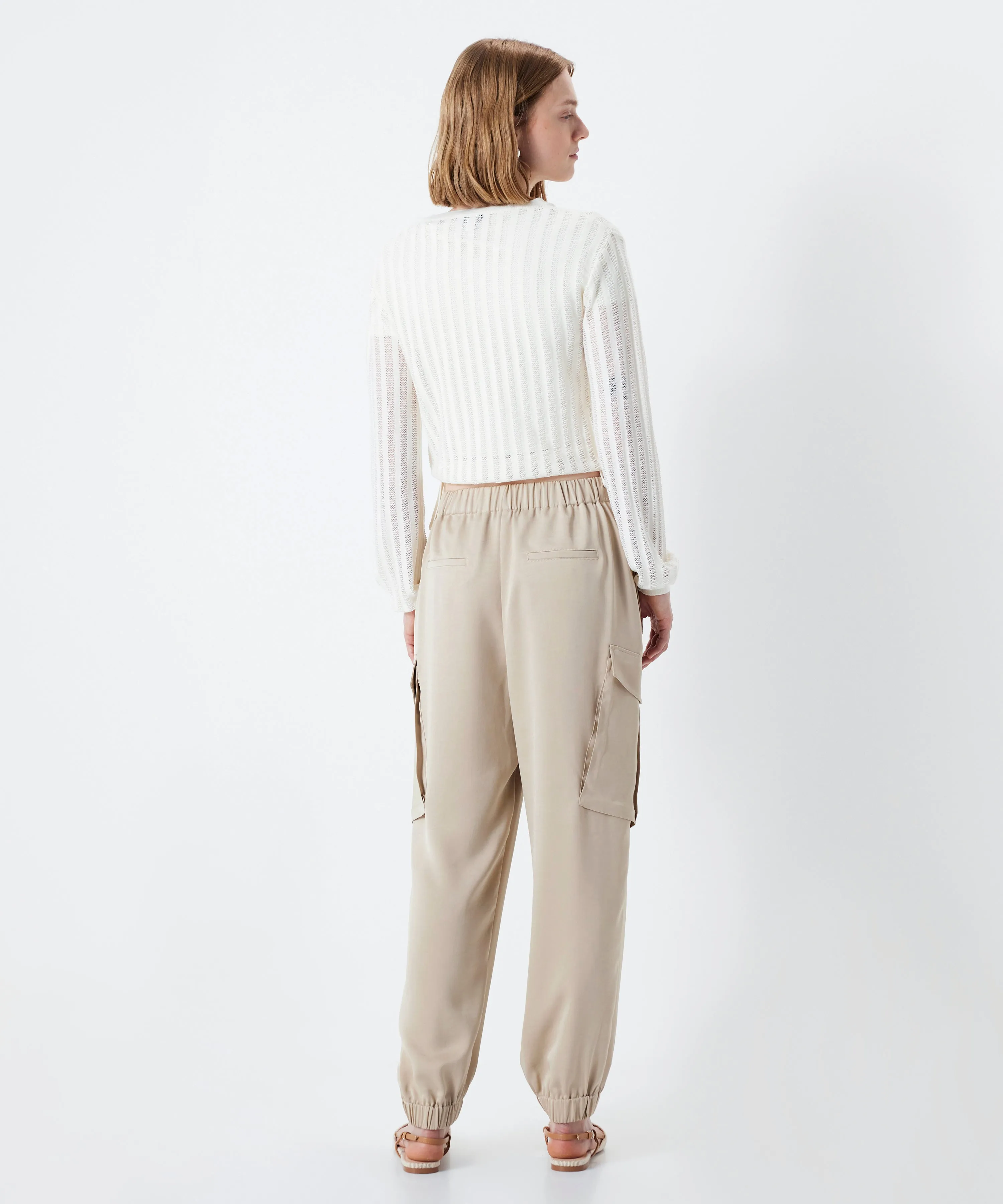 Ipekyol Transparent Textured Knitwear White