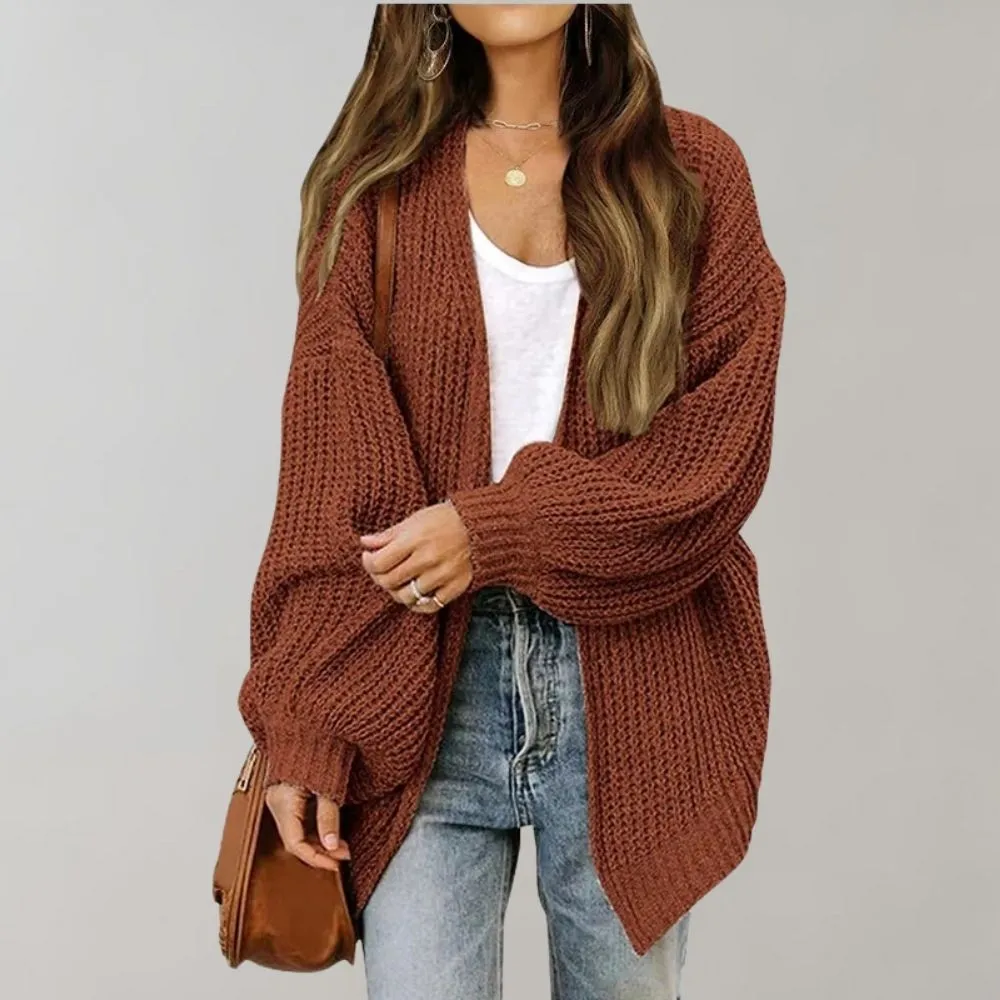 Ivyshape | Casual Knitted Ladies Cardigan