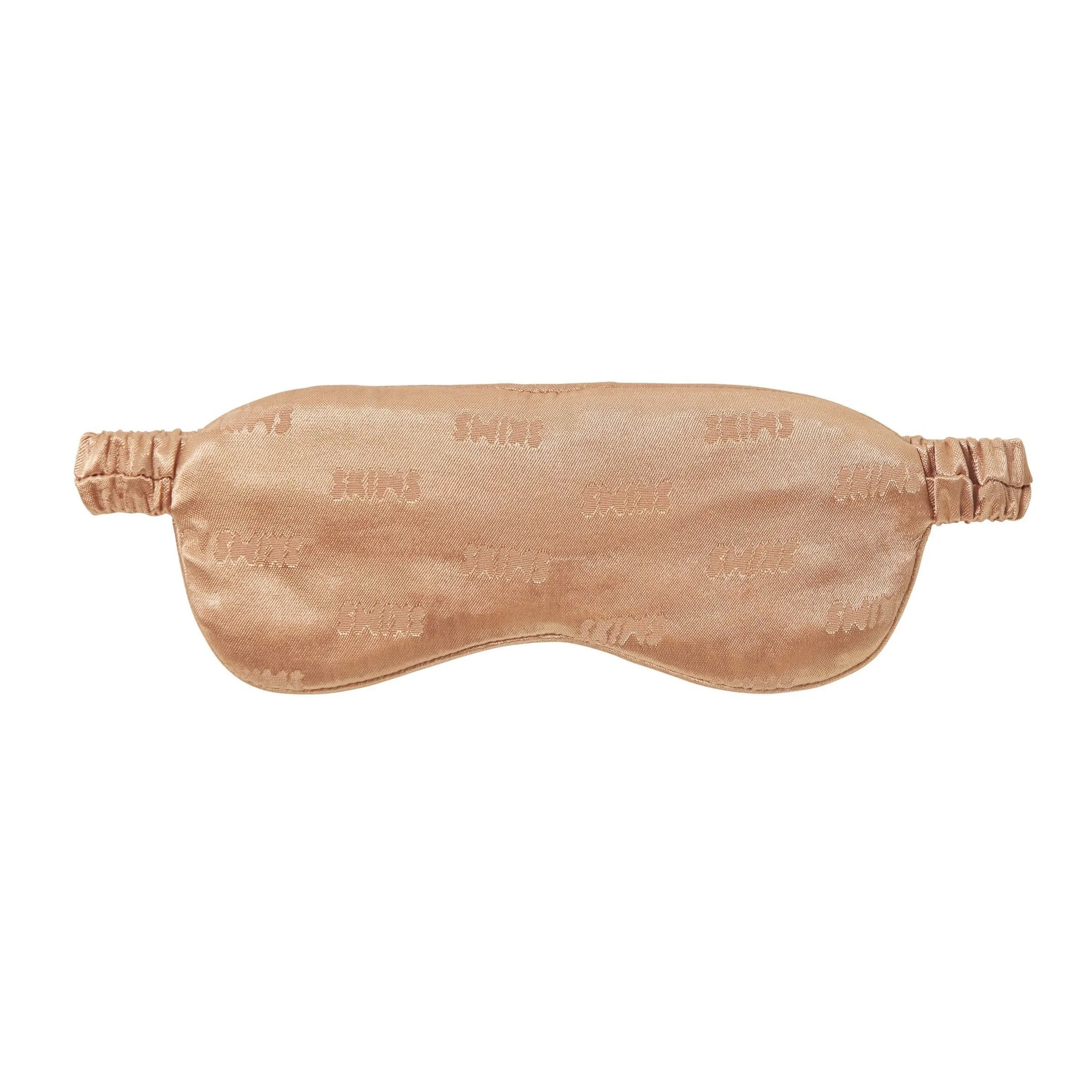 JACQUARD EYE MASK | OCHRE