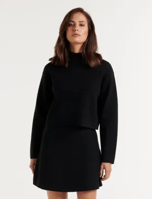 Jordan Co-Ord Stand Neck Jumper