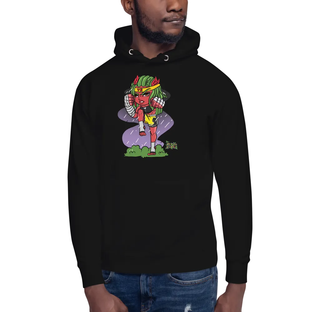 KINKE KUSH PRAK Mode Unisex Hoodie