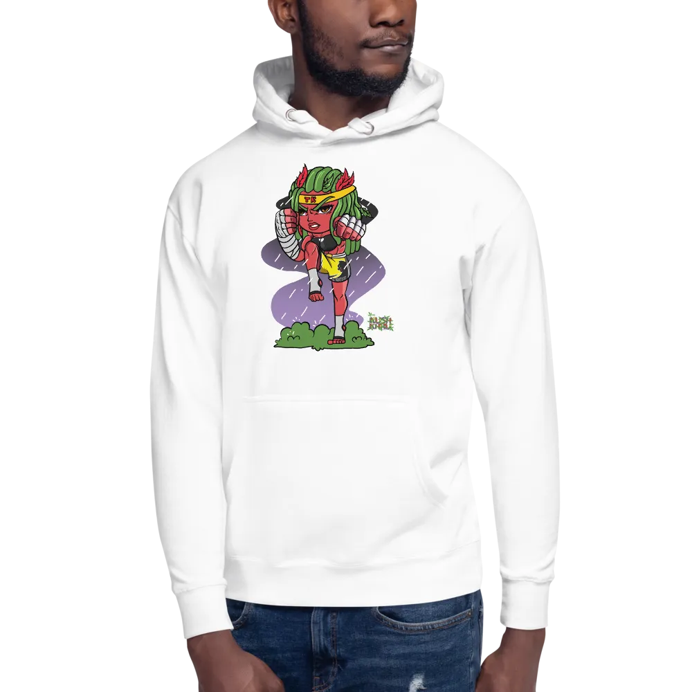 KINKE KUSH PRAK Mode Unisex Hoodie