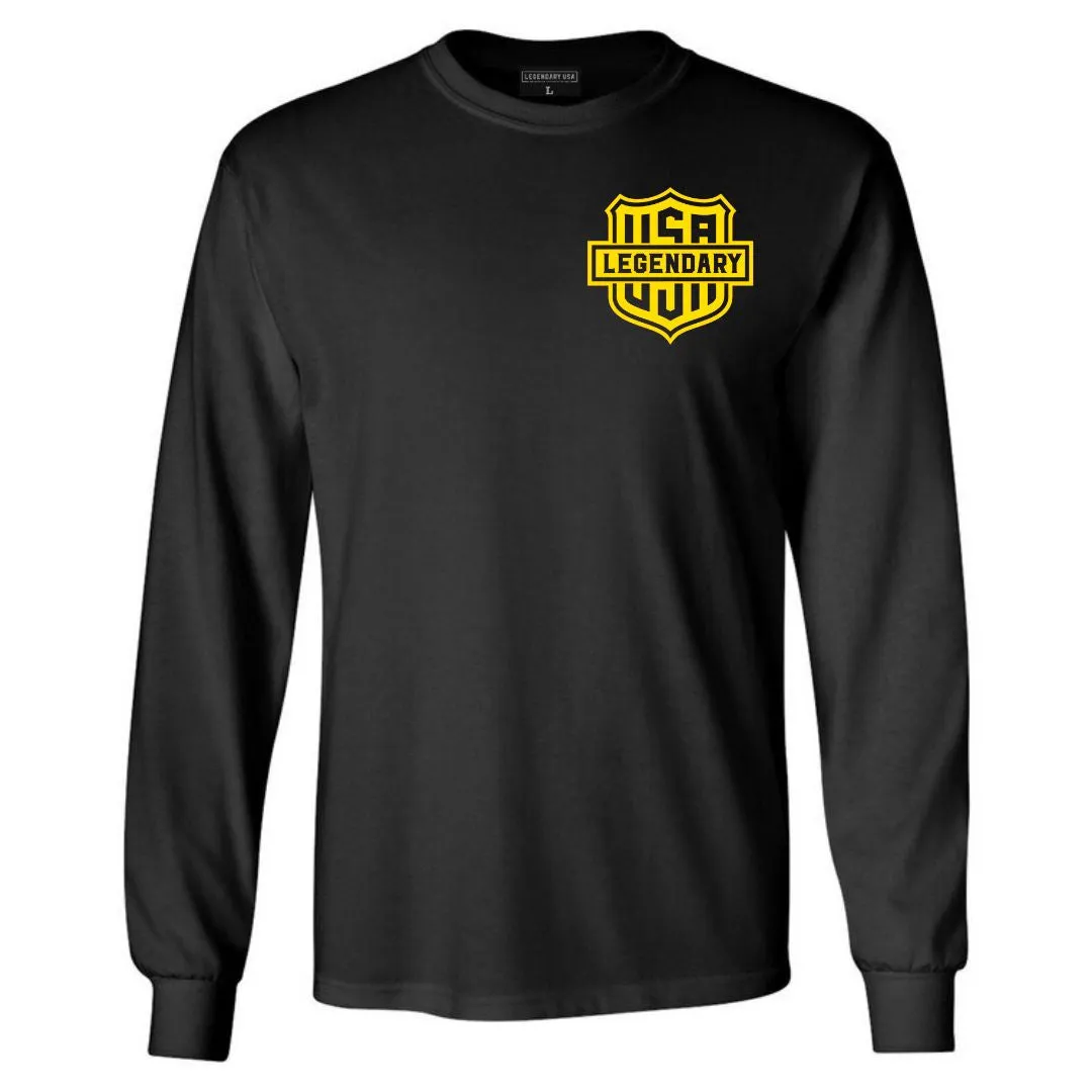 Legendary 'Neon Shield' Long Sleeve Shirt