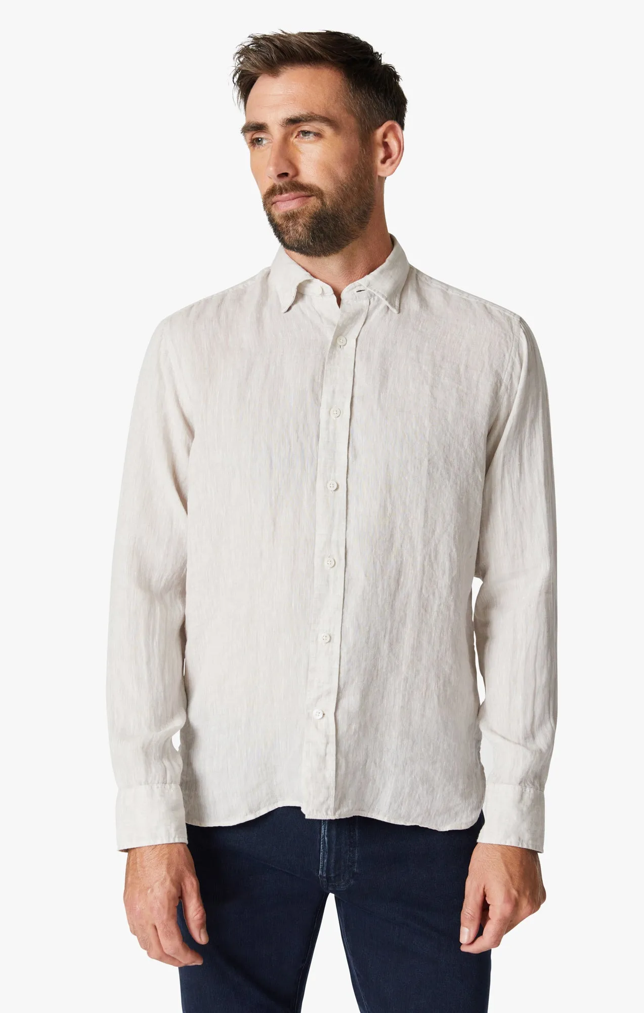 Linen Shirt in Simply Taupe