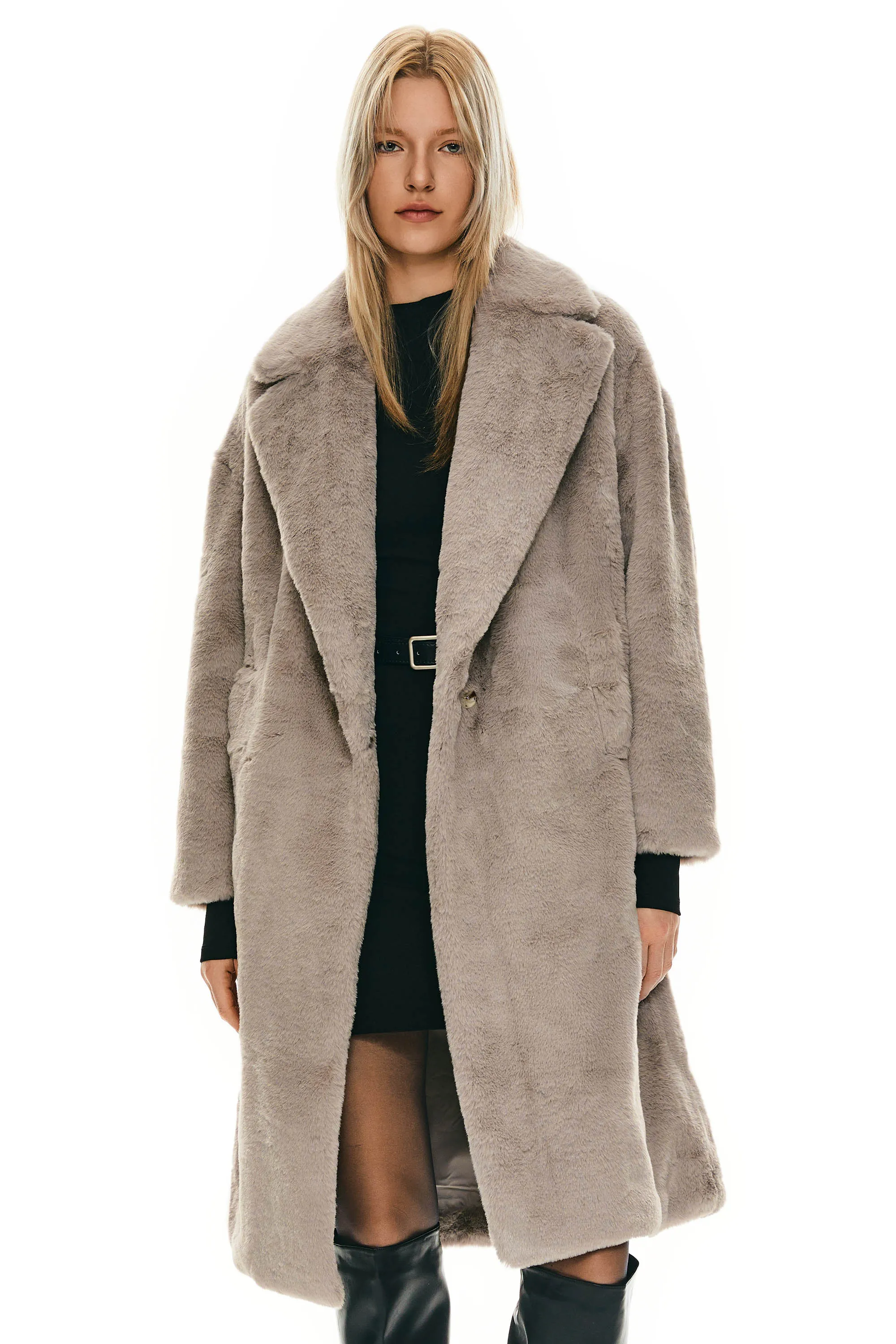 Long Sherpa Teddy Coat