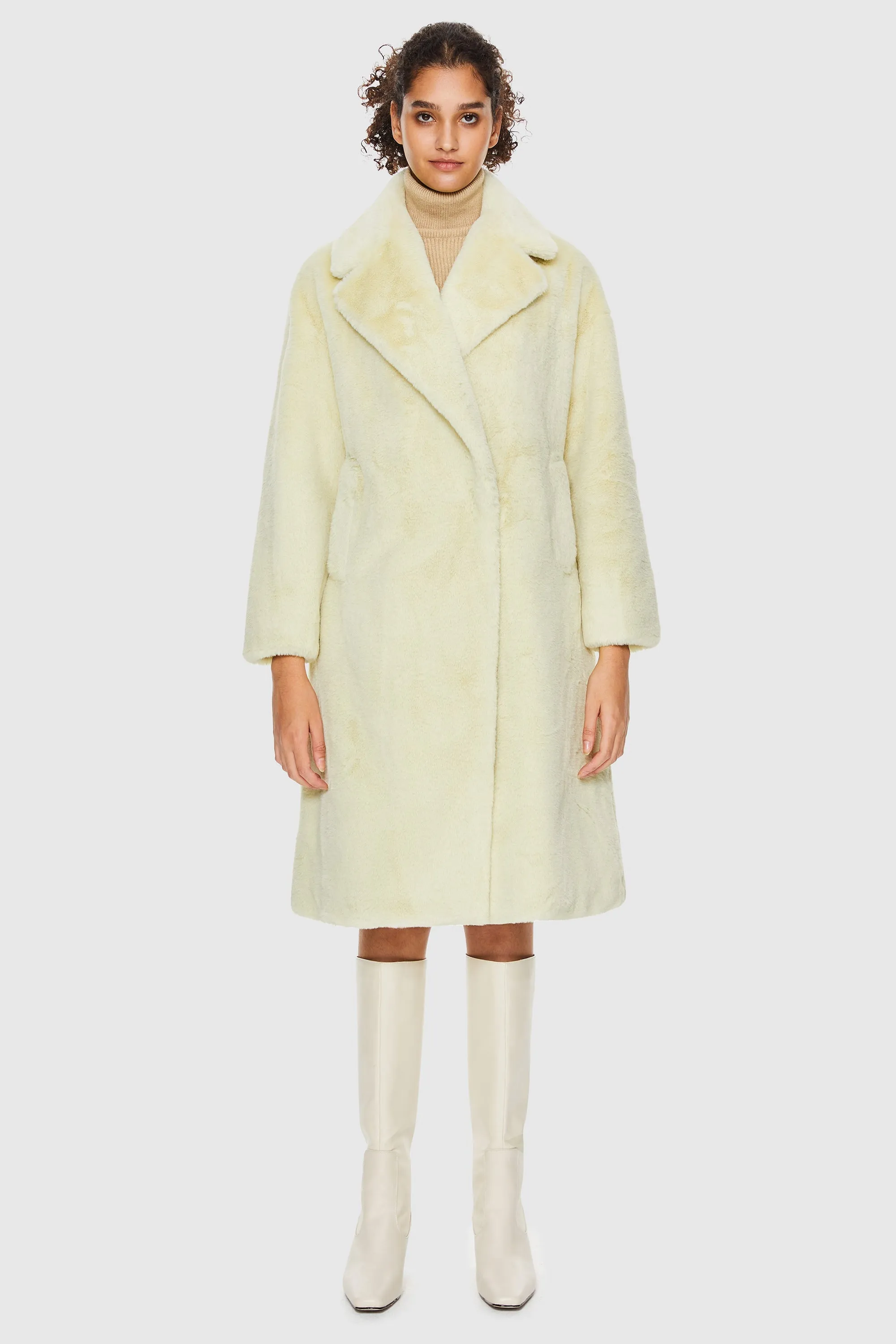 Long Sherpa Teddy Coat