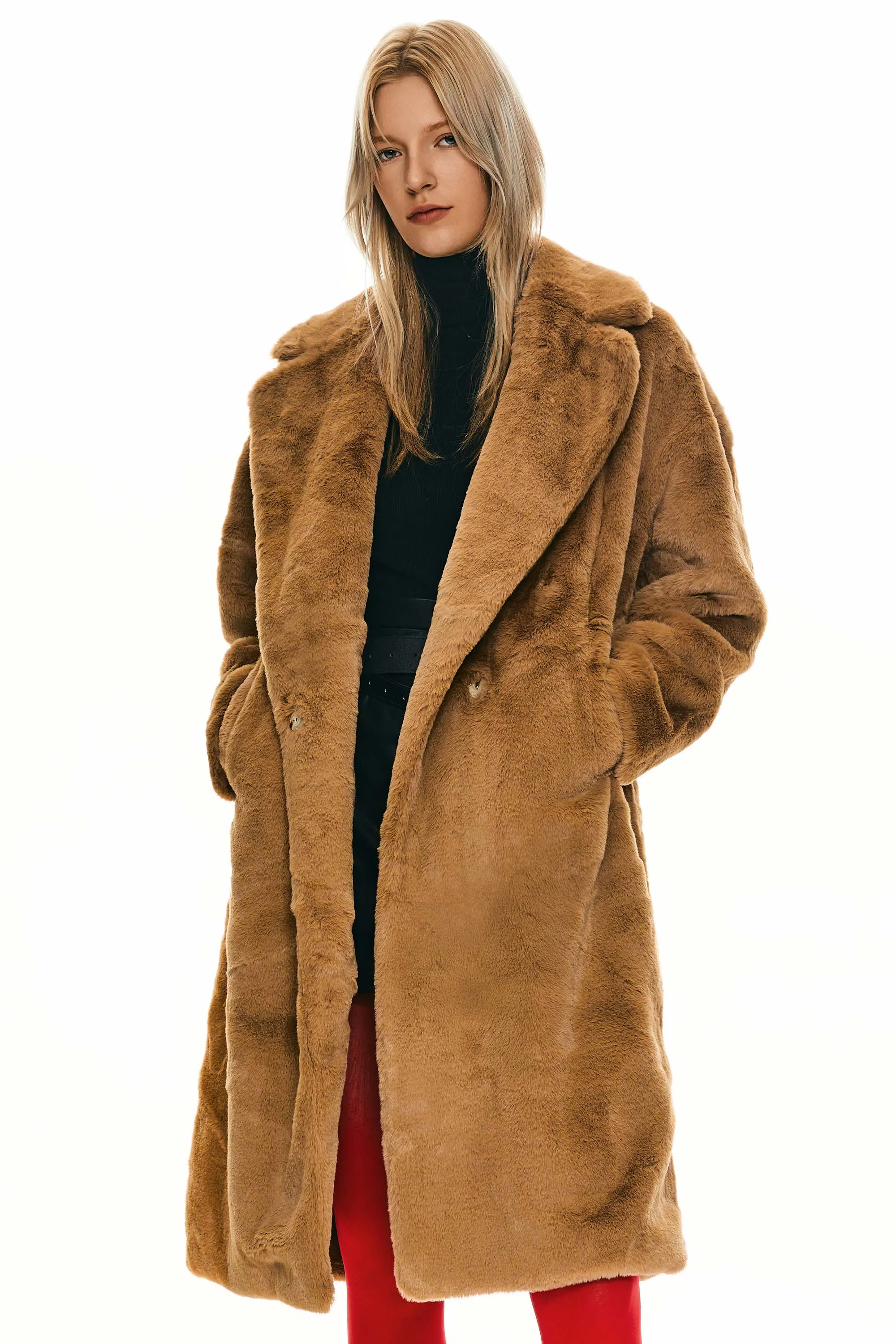 Long Sherpa Teddy Coat