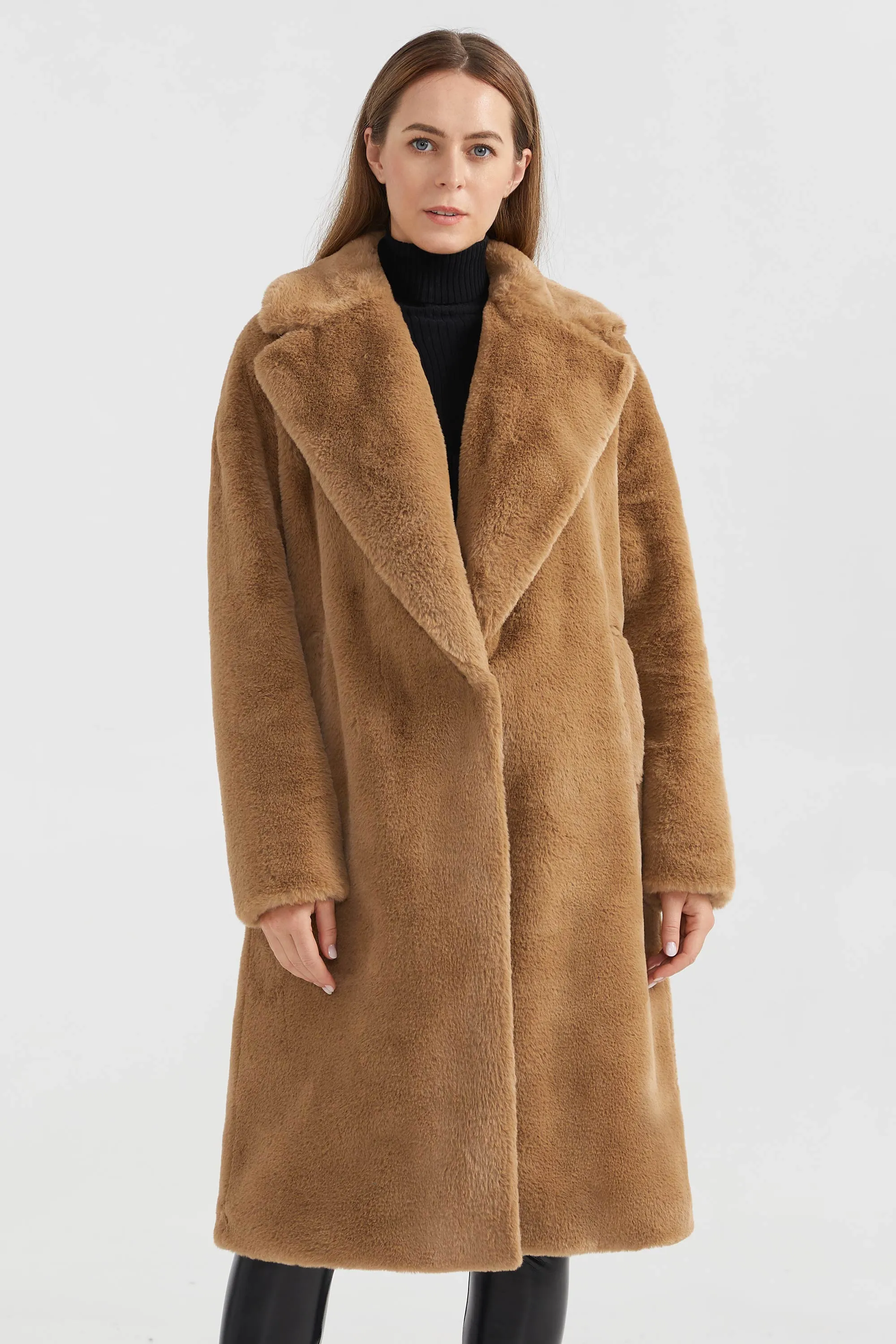 Long Sherpa Teddy Coat