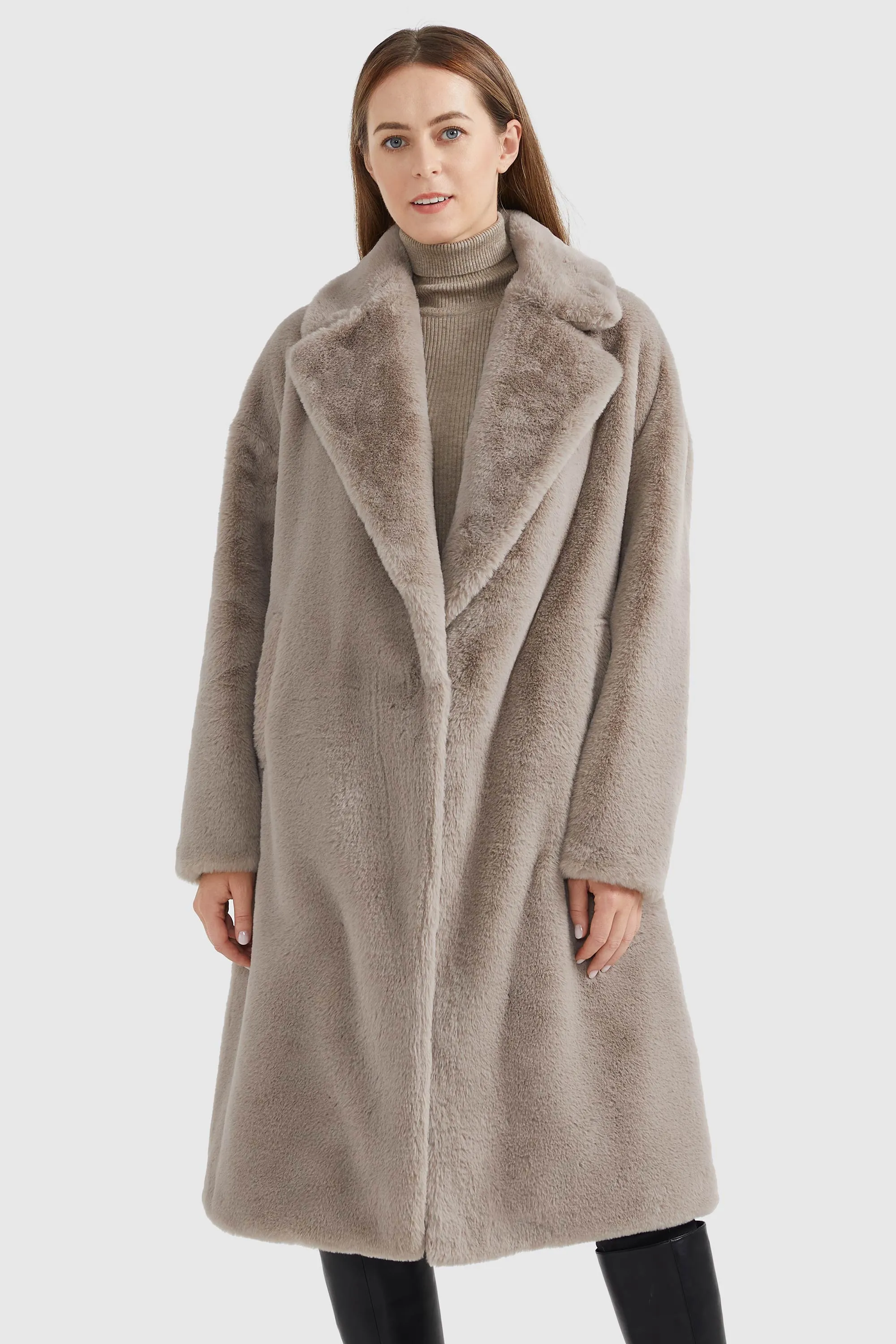 Long Sherpa Teddy Coat