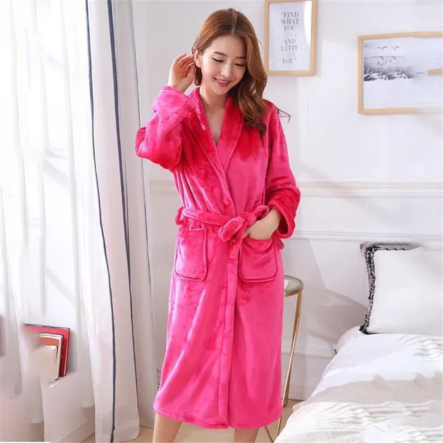 Men & Women's Elegant Lovers Robe/ Gown