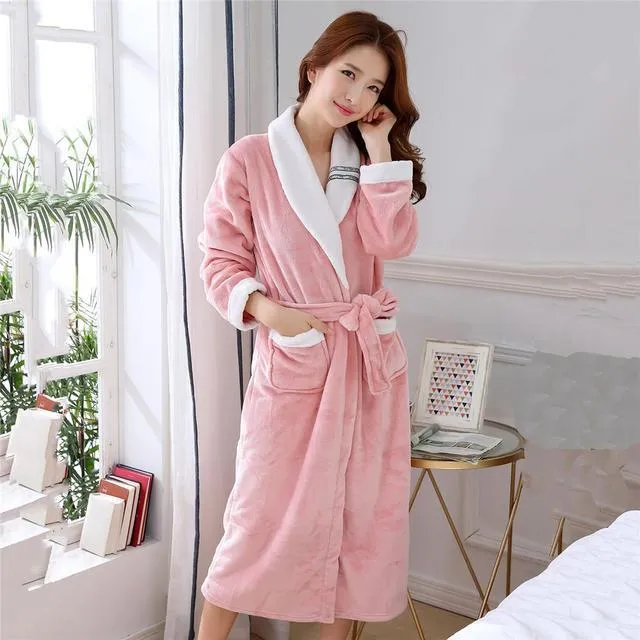 Men & Women's Elegant Lovers Robe/ Gown