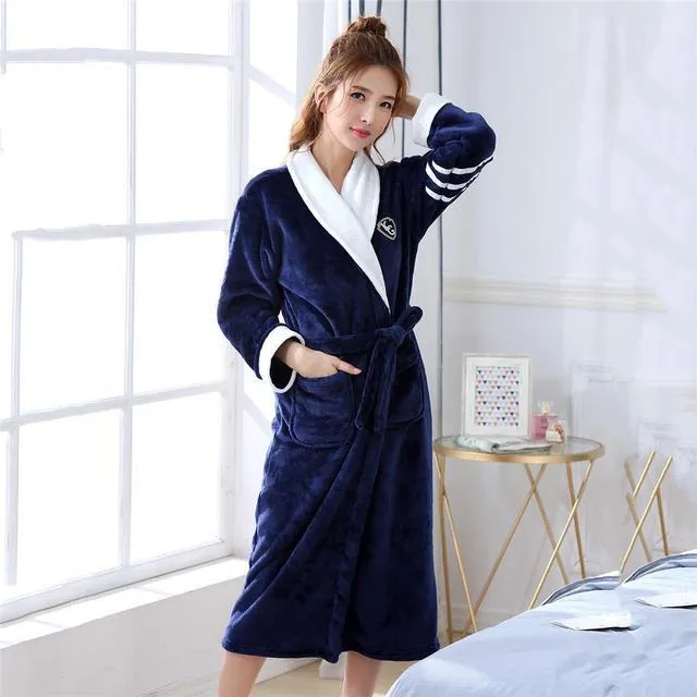 Men & Women's Elegant Lovers Robe/ Gown