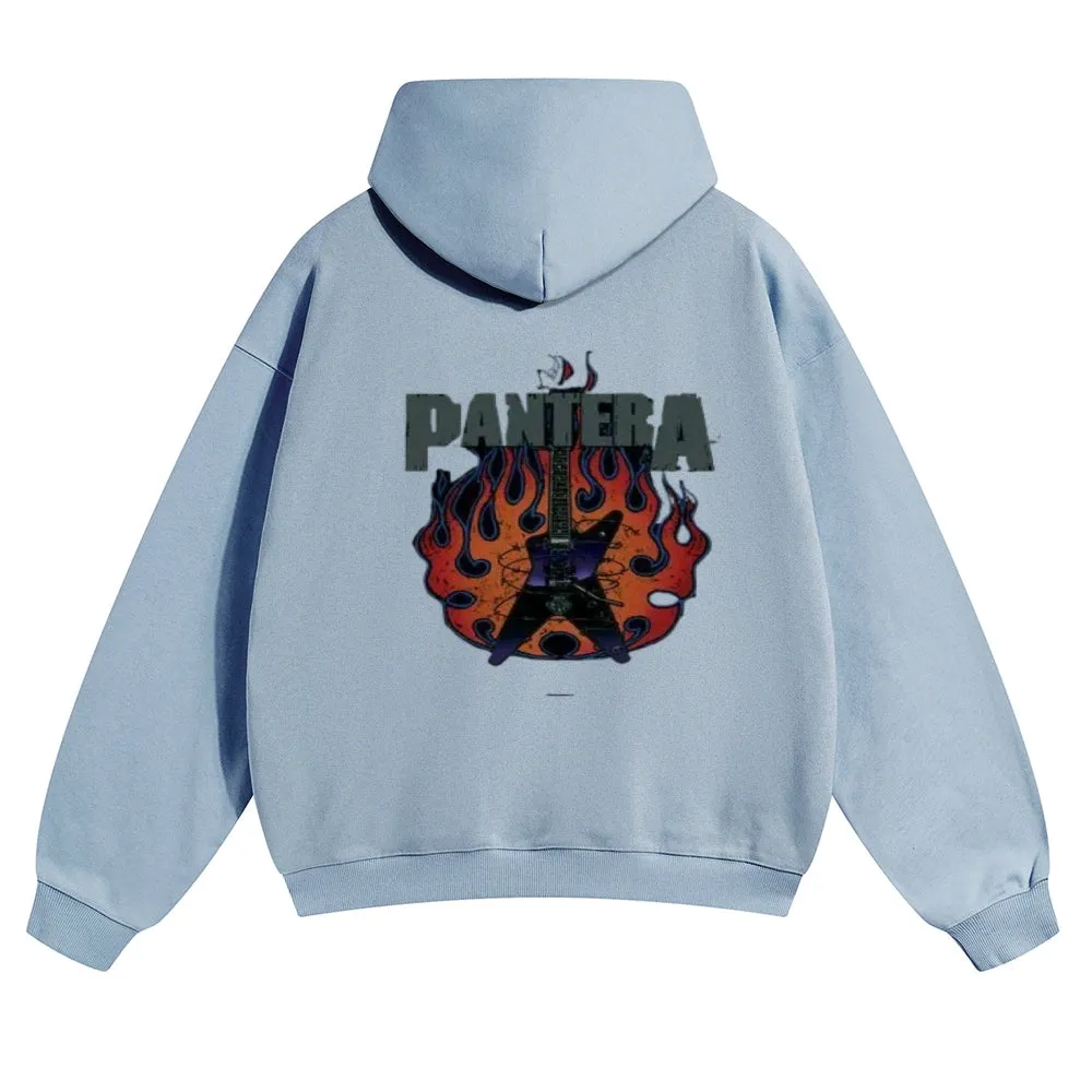 Mens Vintage Pantera Rock Hoodies