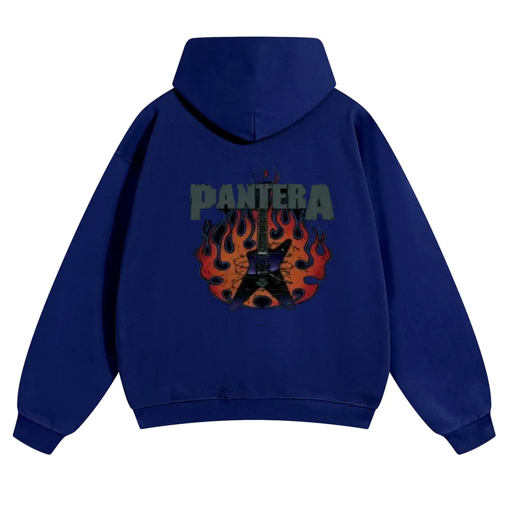 Mens Vintage Pantera Rock Hoodies