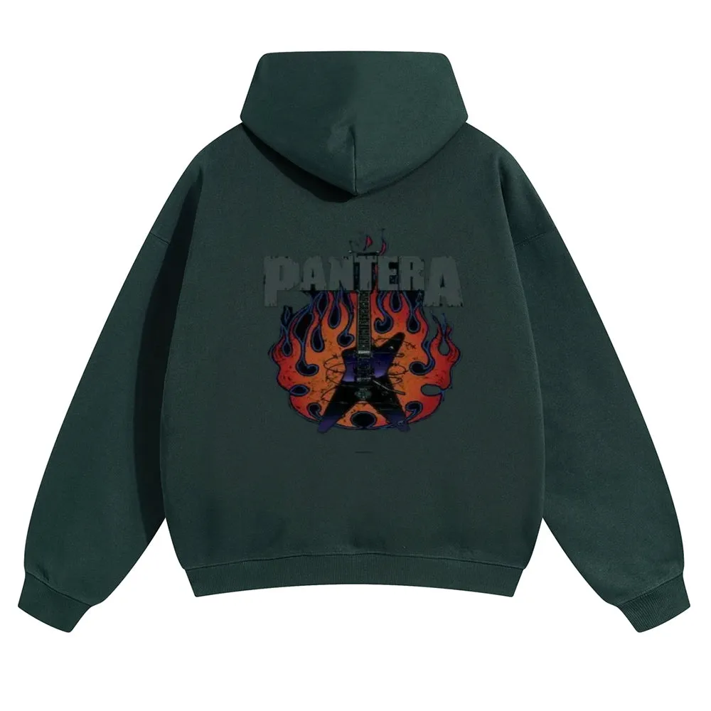 Mens Vintage Pantera Rock Hoodies