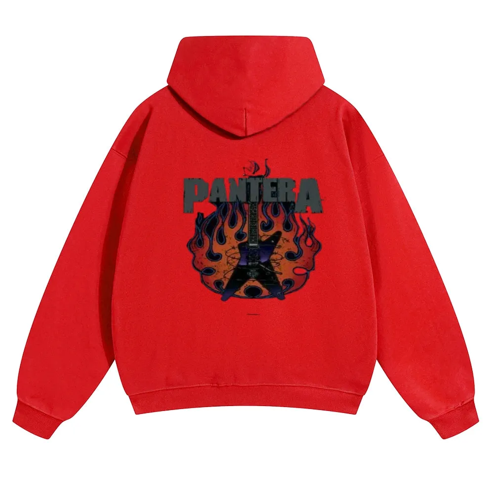 Mens Vintage Pantera Rock Hoodies