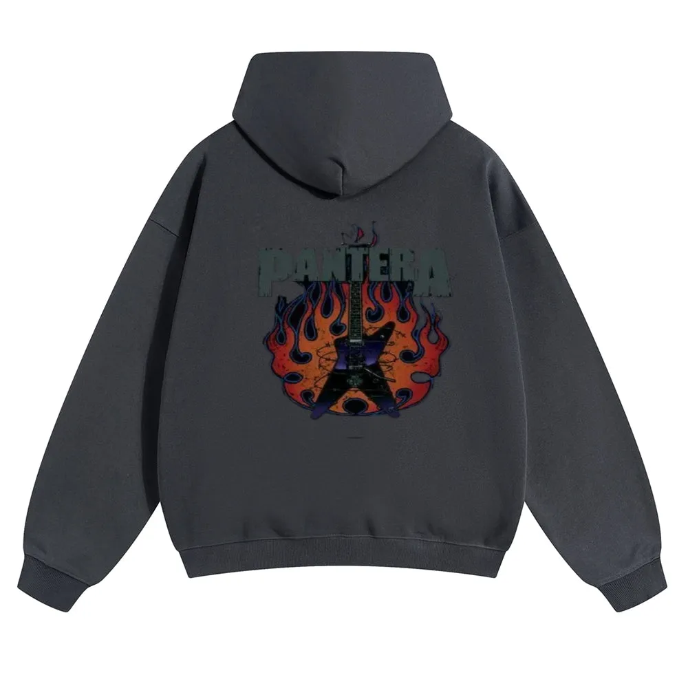 Mens Vintage Pantera Rock Hoodies