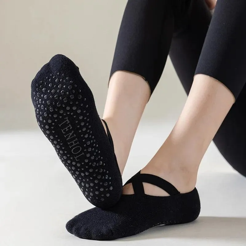 Mom Barre Pilates Yoga Socks