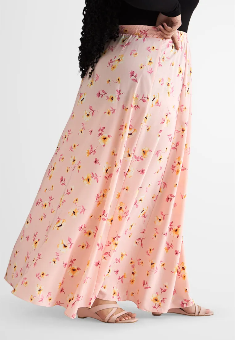 Pertessa Flowy Floral Skirt