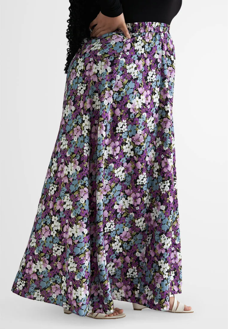 Pertessa Flowy Floral Skirt