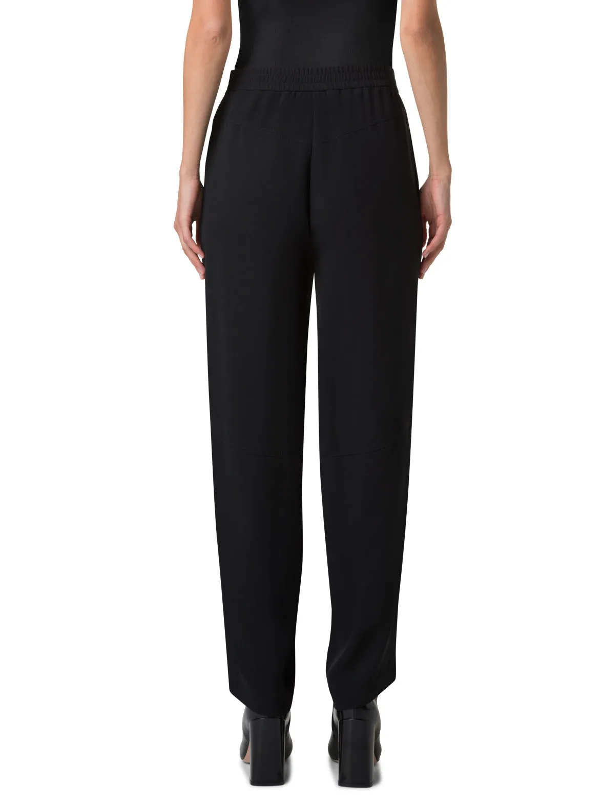 Relaxed Sporty Pants in Silk