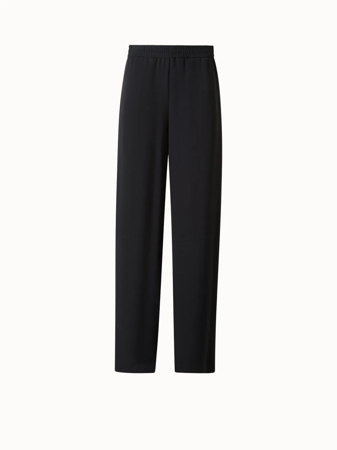 Relaxed Sporty Pants in Silk