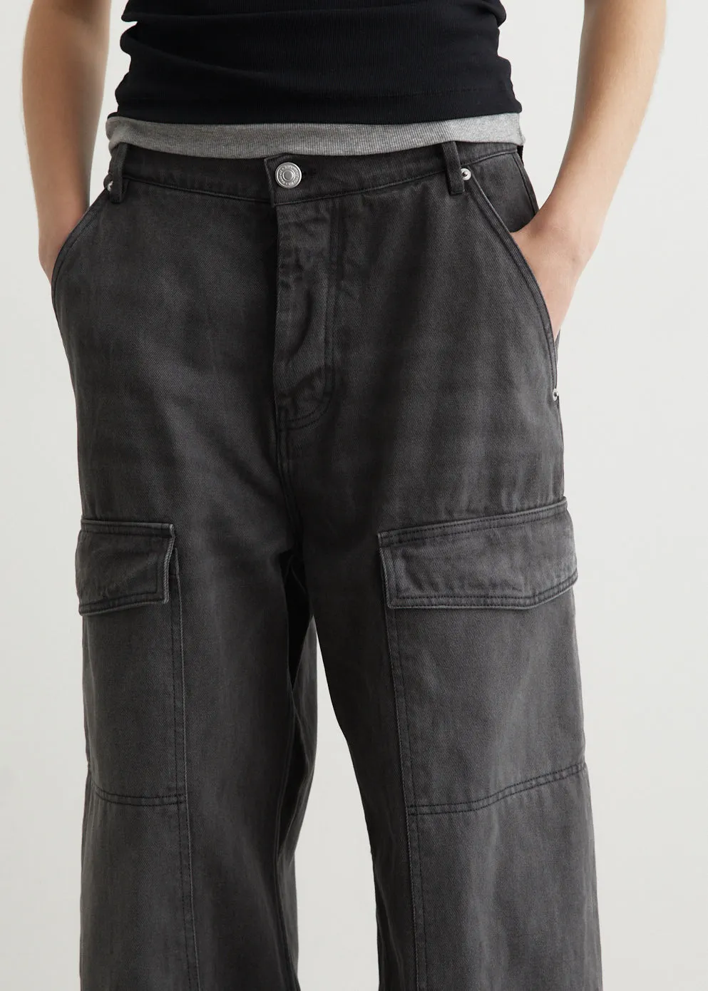 Relaxed Worker Baggy Pants