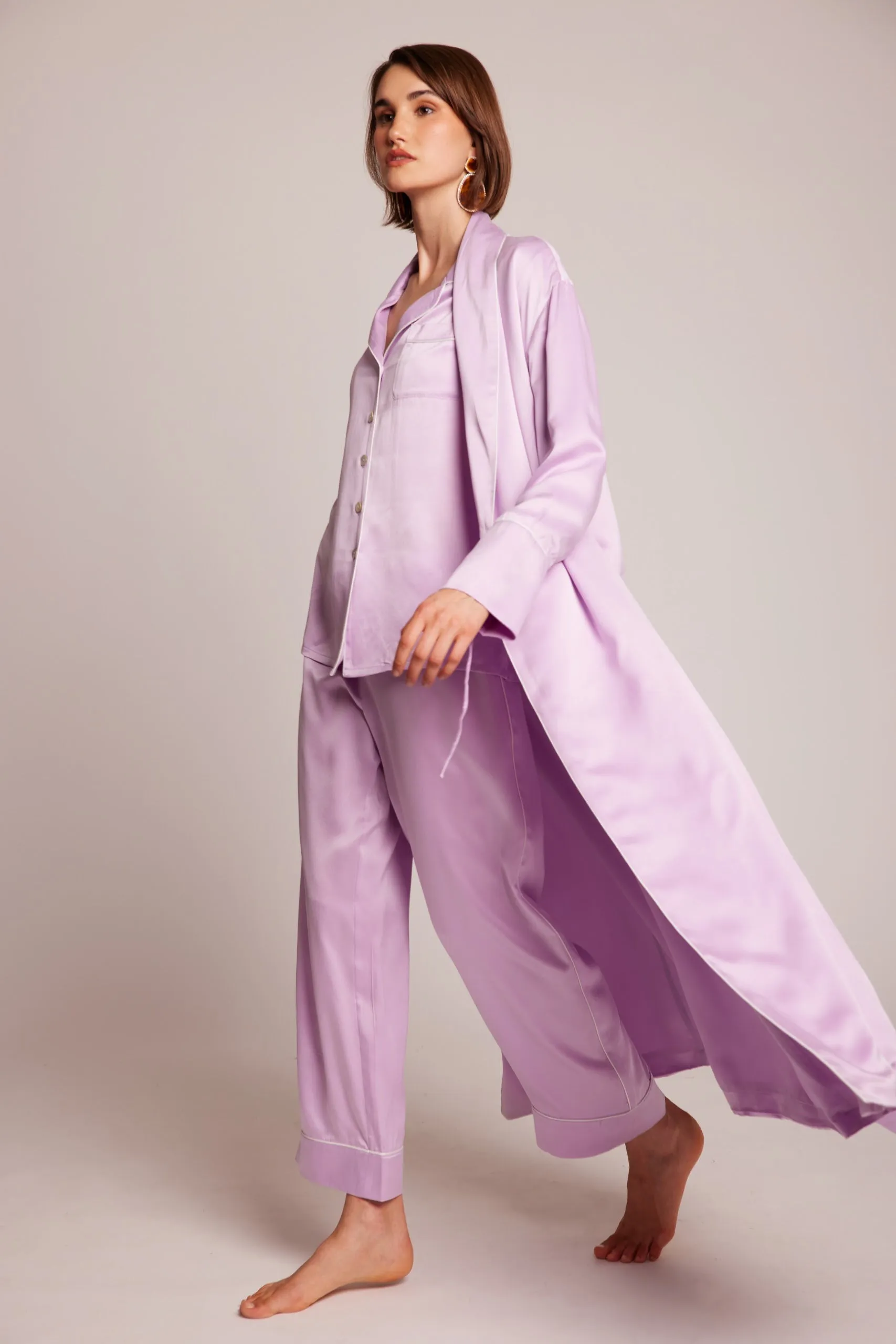 Roller Lilac Robe