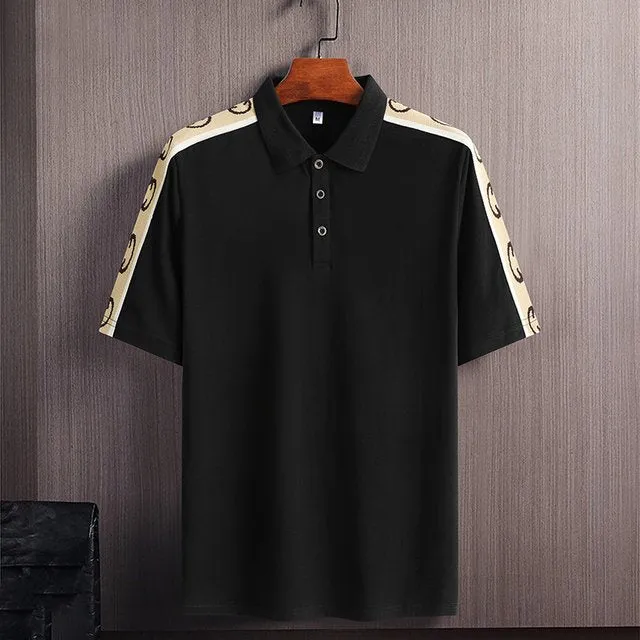 Solid Polyester Breathable Polo Shirt