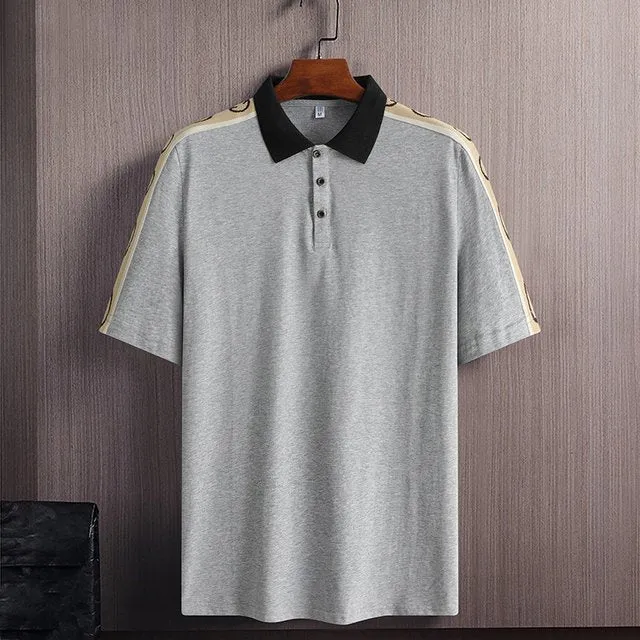 Solid Polyester Breathable Polo Shirt