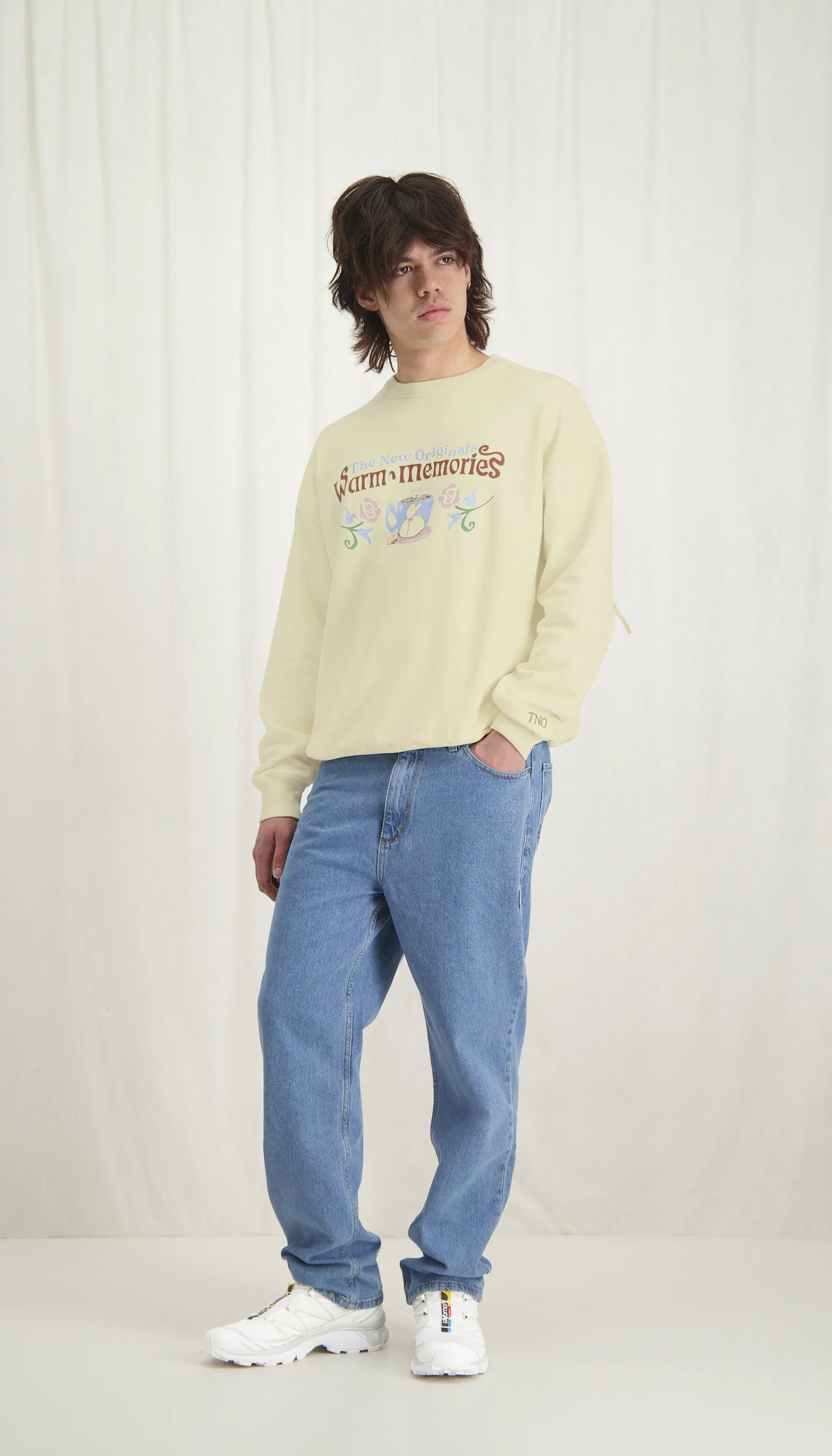 Warm Memories Crewneck Anise Flower