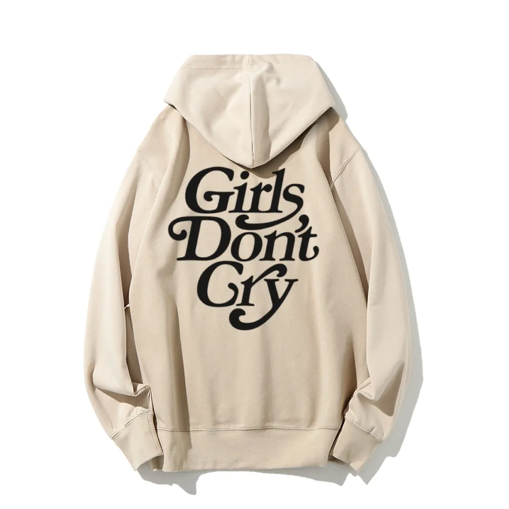 Women GIRLS DON'T CRY Graphic Hoodies