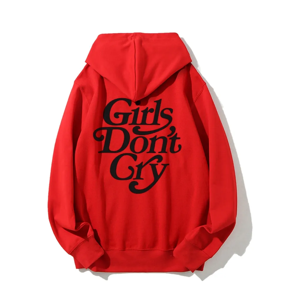 Women GIRLS DON'T CRY Graphic Hoodies