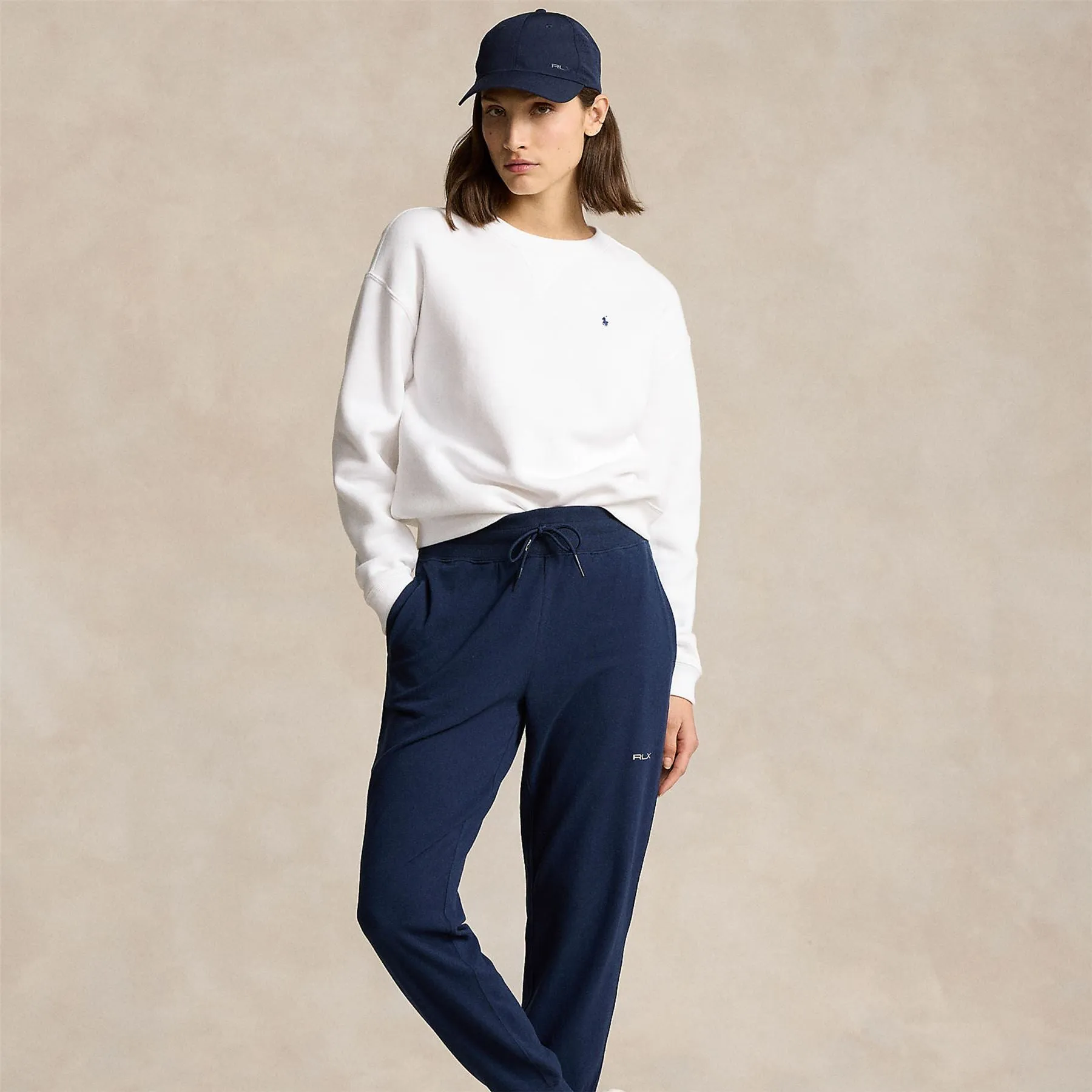 Womens Performance Jersey Jogger Pants Refined Navy - SS24